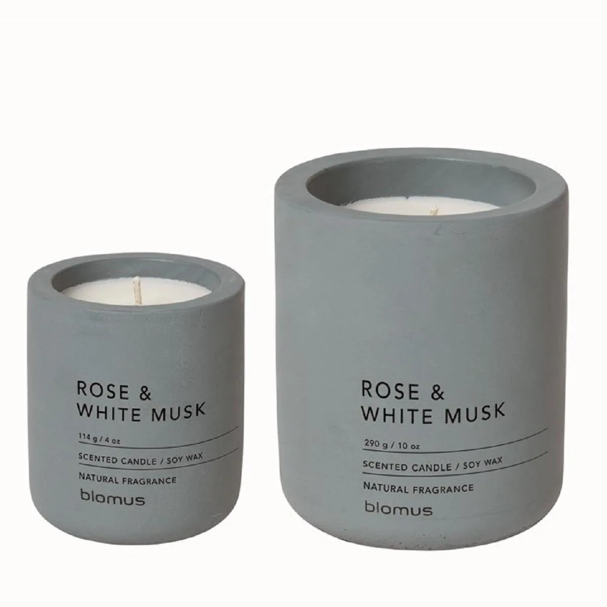 Blomus Fraga Candle Set In Concrete Container