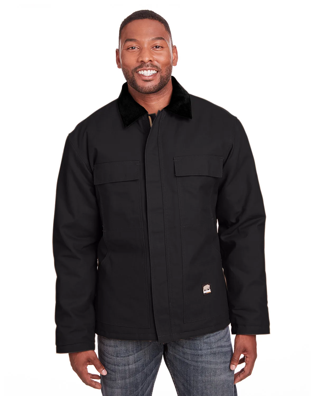 Berne Apparel Men's Tall Heritage Cotton Duck Chore Jacket