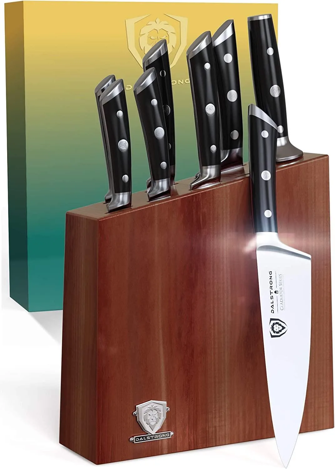 Dalstrong Knife Set Block - 8 Piece - Gladiator Series