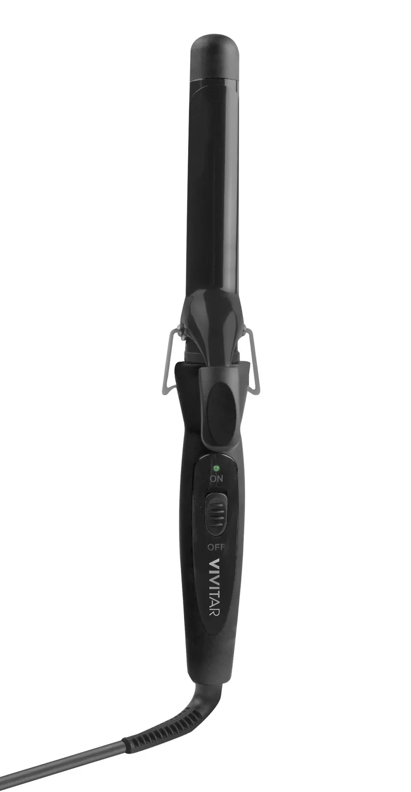 Health, Beauty & Fitness Vivitar 1" Ceramic Curling Iron- 400º Temperature Capacity - Black