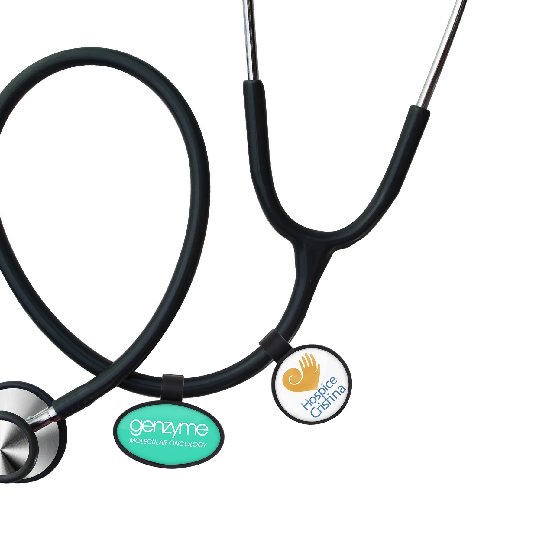 Anti-Microbial Round Stethoscope ID Tag view 5