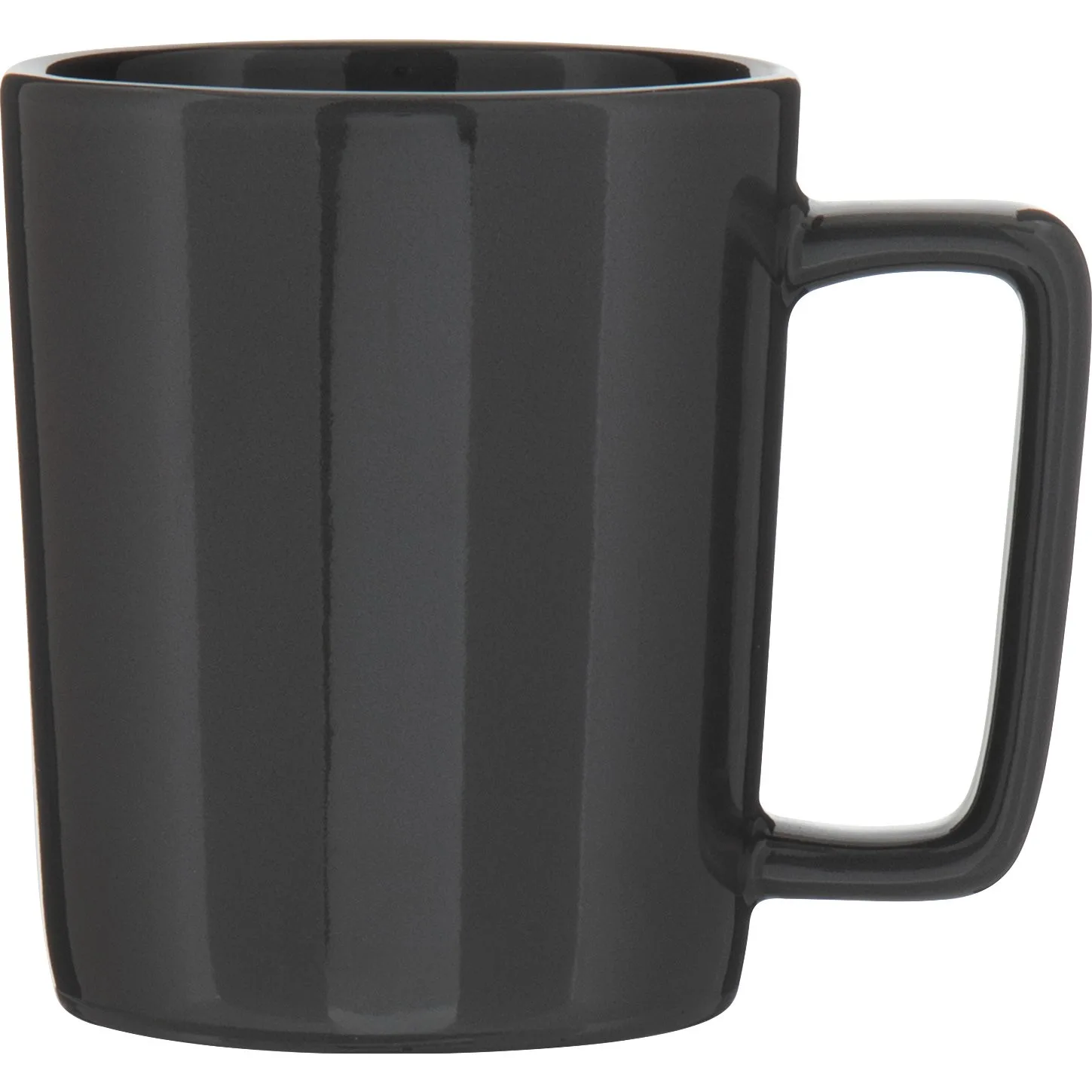 14 oz Madrid Ceramic Mug (Storm Gray) view 2