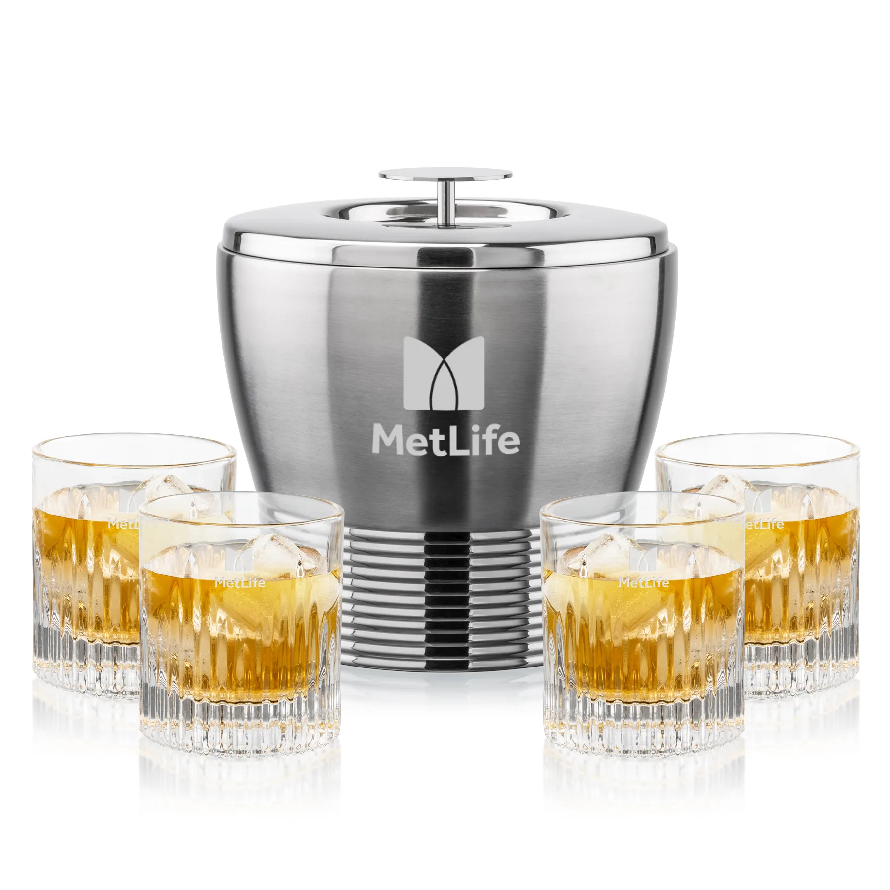 Genoa Bucket Set, Laser Engraving, Set of 5