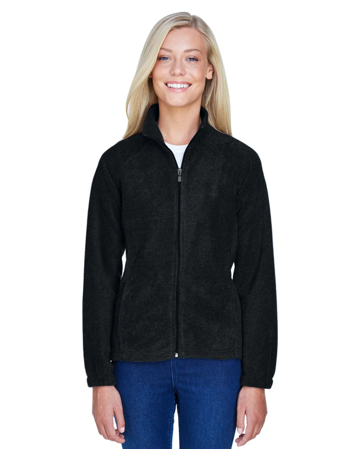 Harriton Women's Full-Zip Fleece