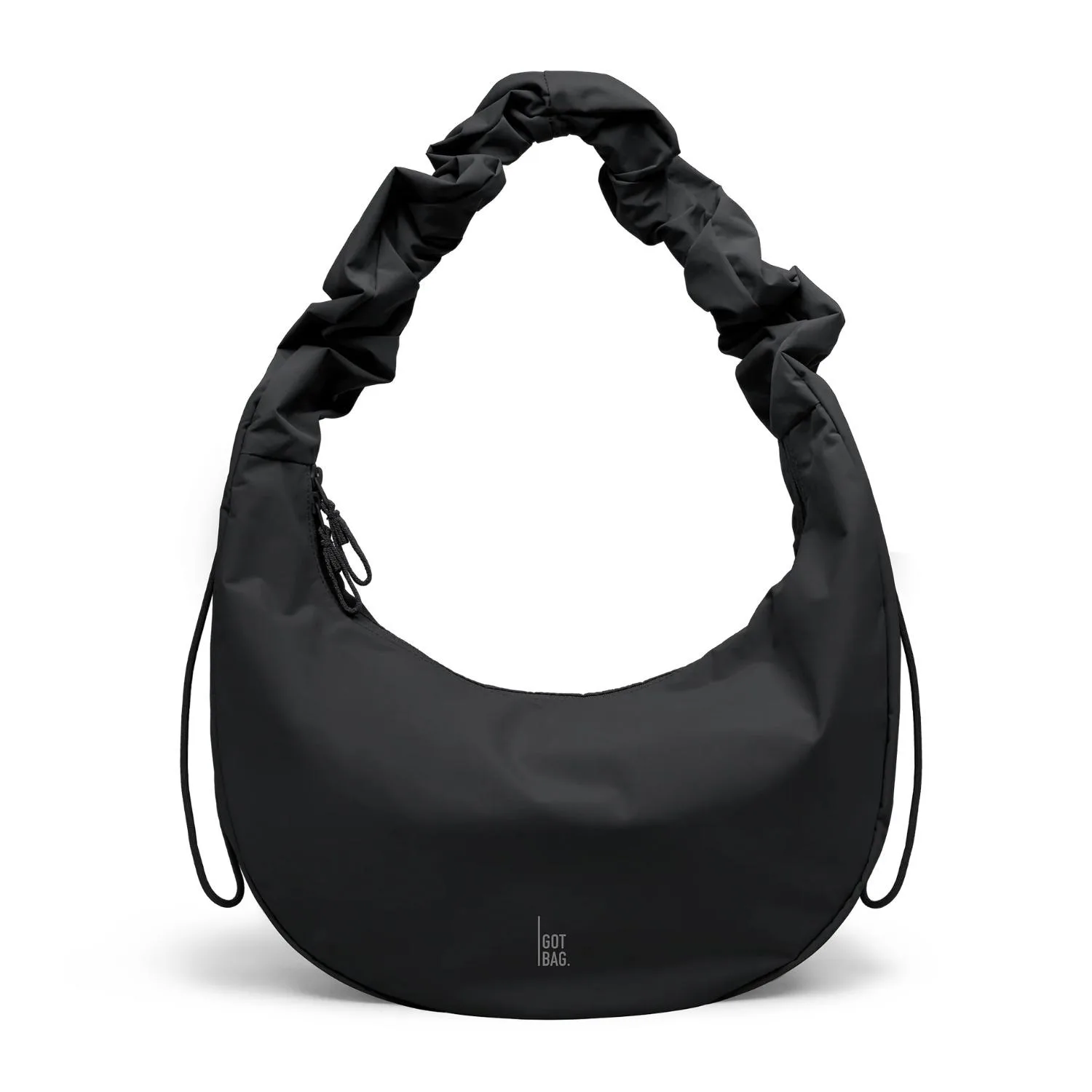 GOT BAG® Moon Bag Ruffle – GOTS Certified Ocean Plastic Crossbody Bag view 2