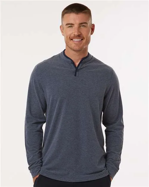 Adidas® Henley Long Sleeve Tee view 2