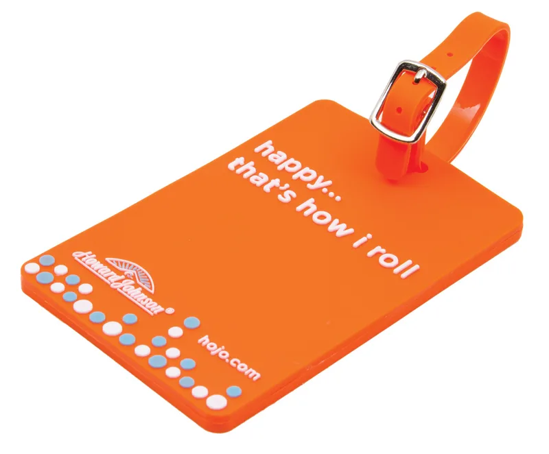 Soft PVC 2D Luggage Tag view 2