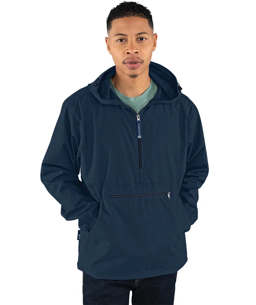 Unisex Pack-N-Go® Pullover Jacket view 4