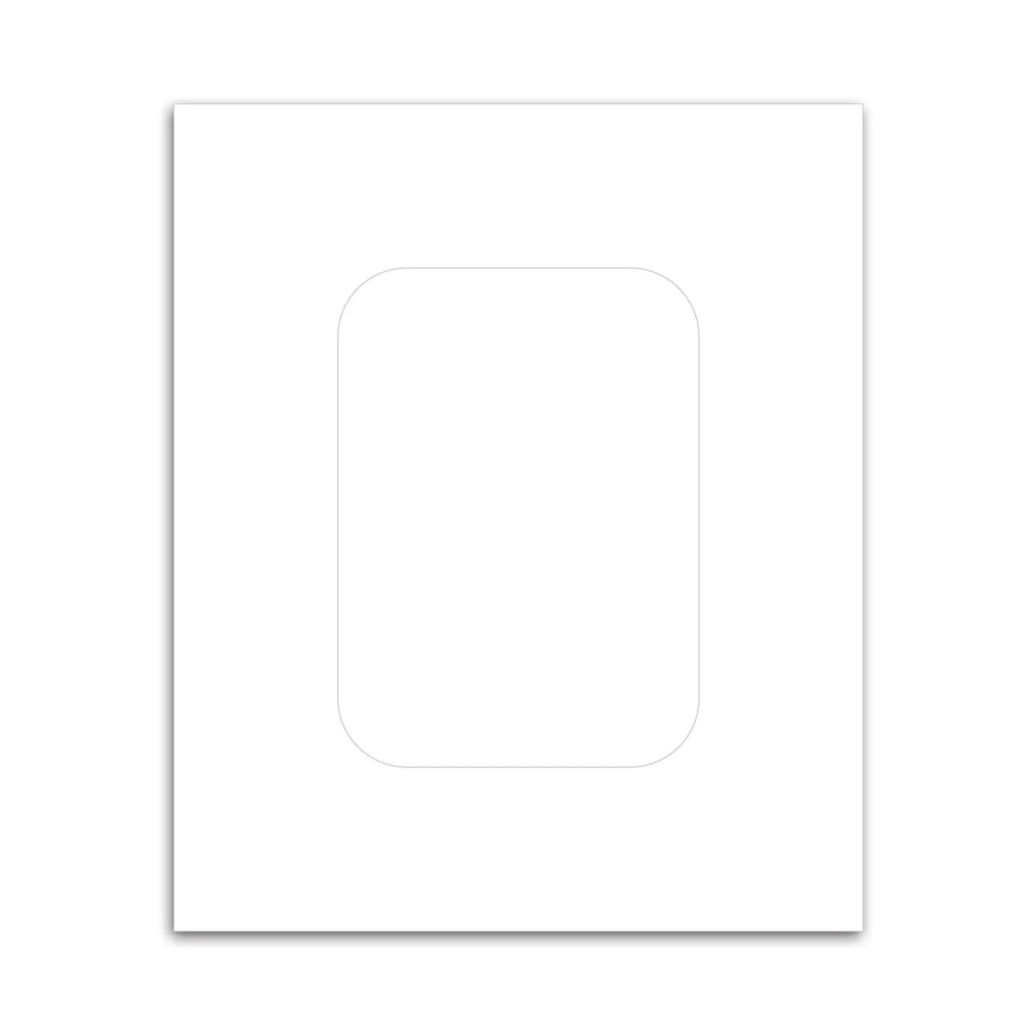 Rectangle Punch Out Picture Frame Magnet view 2