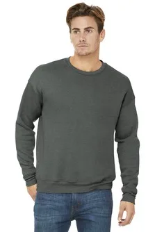 BELLA+CANVAS ® Unisex Sponge Fleece Drop Shoulder Sweatshirt. view 2
