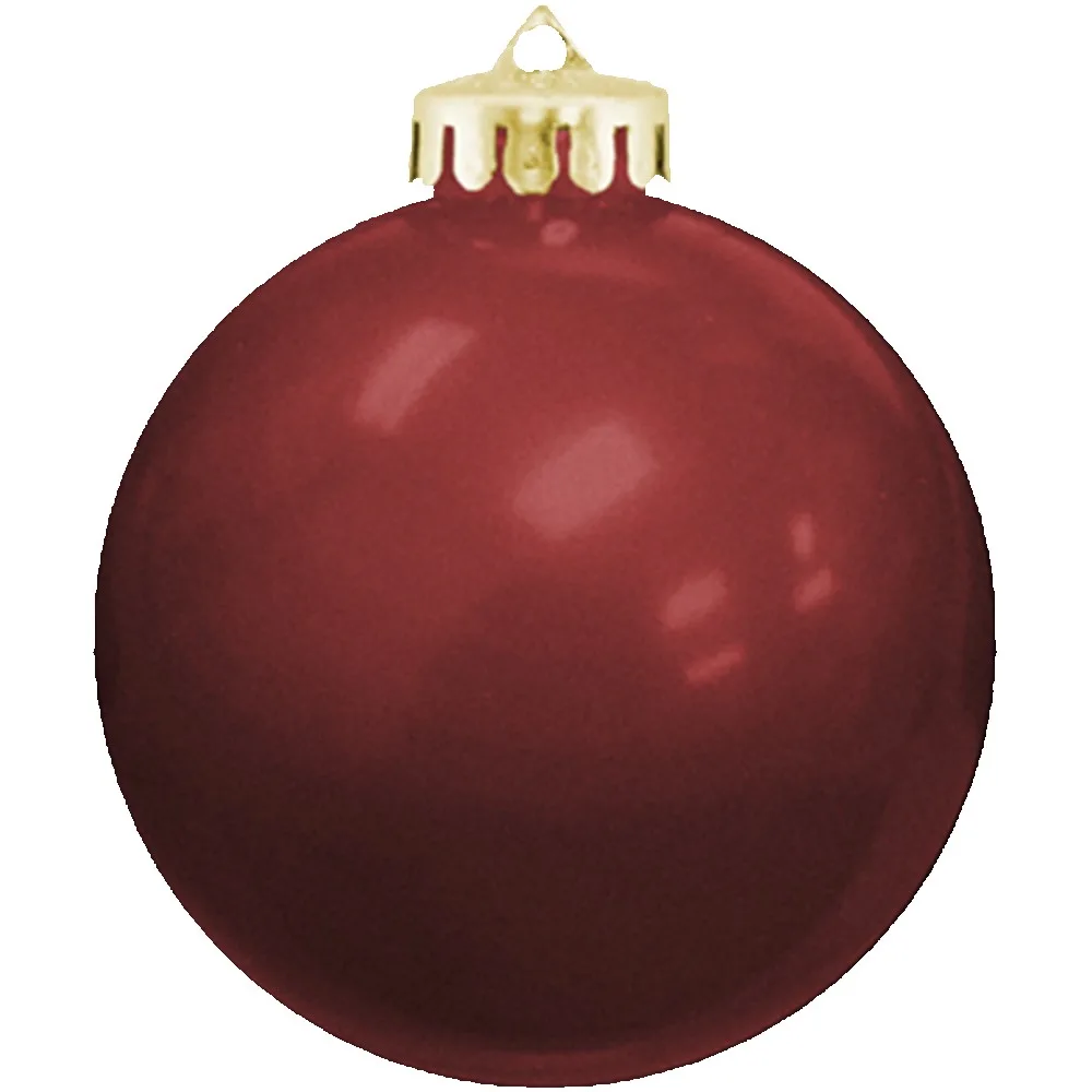 3¼" USA-Made Round Glossy Shatterproof Ornament view 4