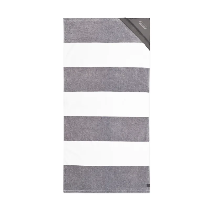 Slowtide® Pocket Beach Towel - Porto Grey