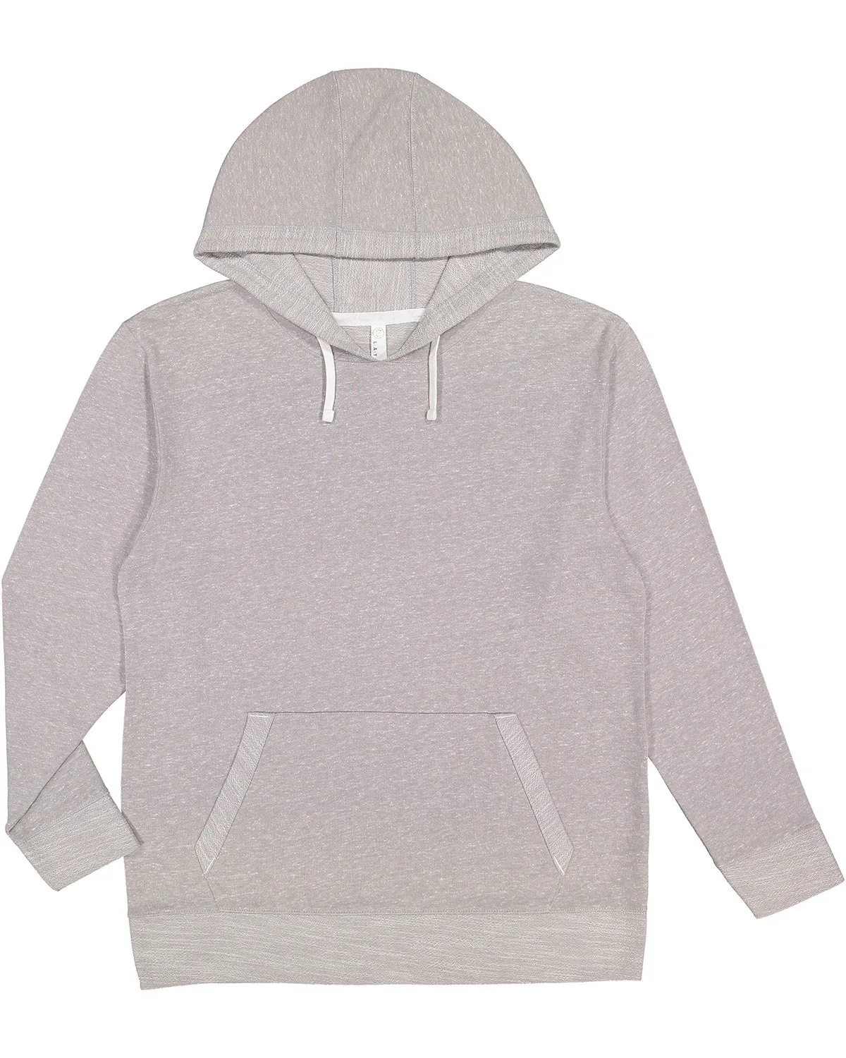 LAT Adult Harborside Melange French Terry Hooded Sweatshirt view 2