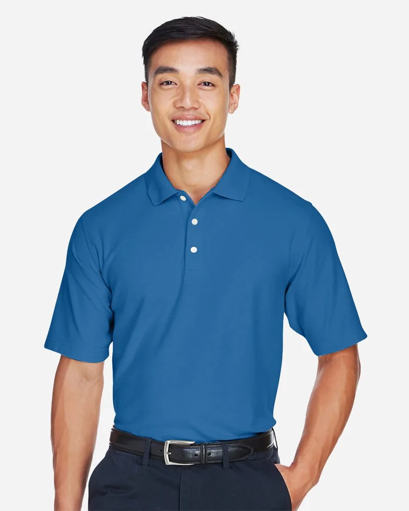 Devon and Jones® Men's DRYTEC20™ Performance Short Sleeve Polo Shirt view 2