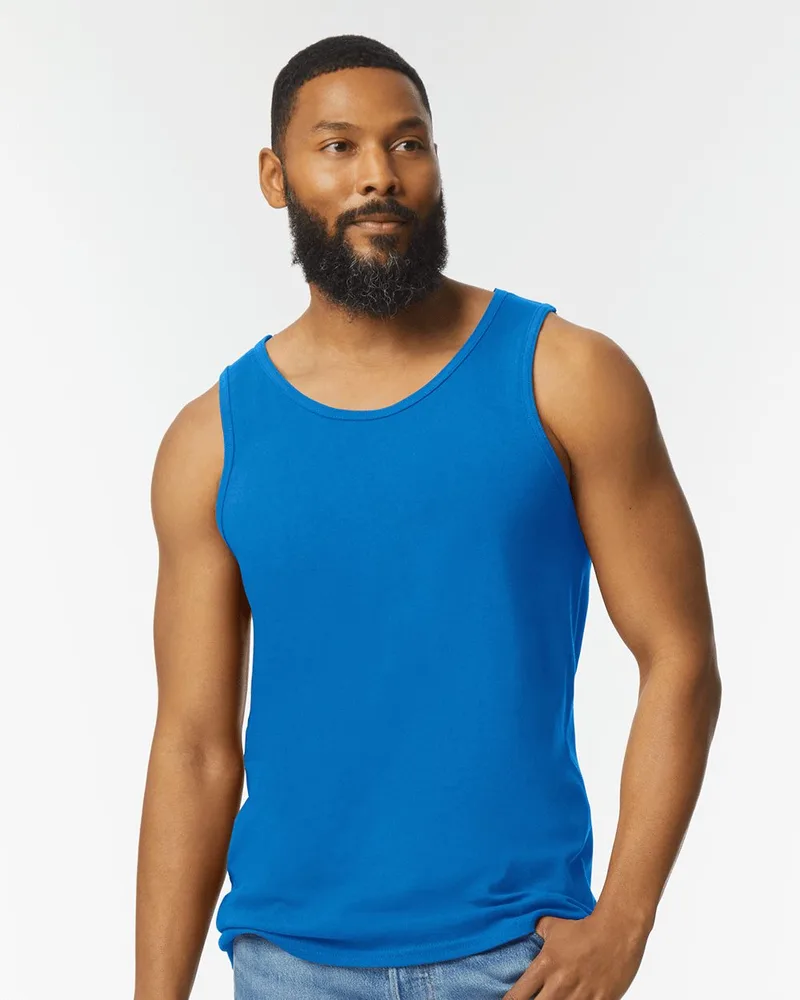 Gildan® Unisex Heavy Cotton™ Tank Top view 2