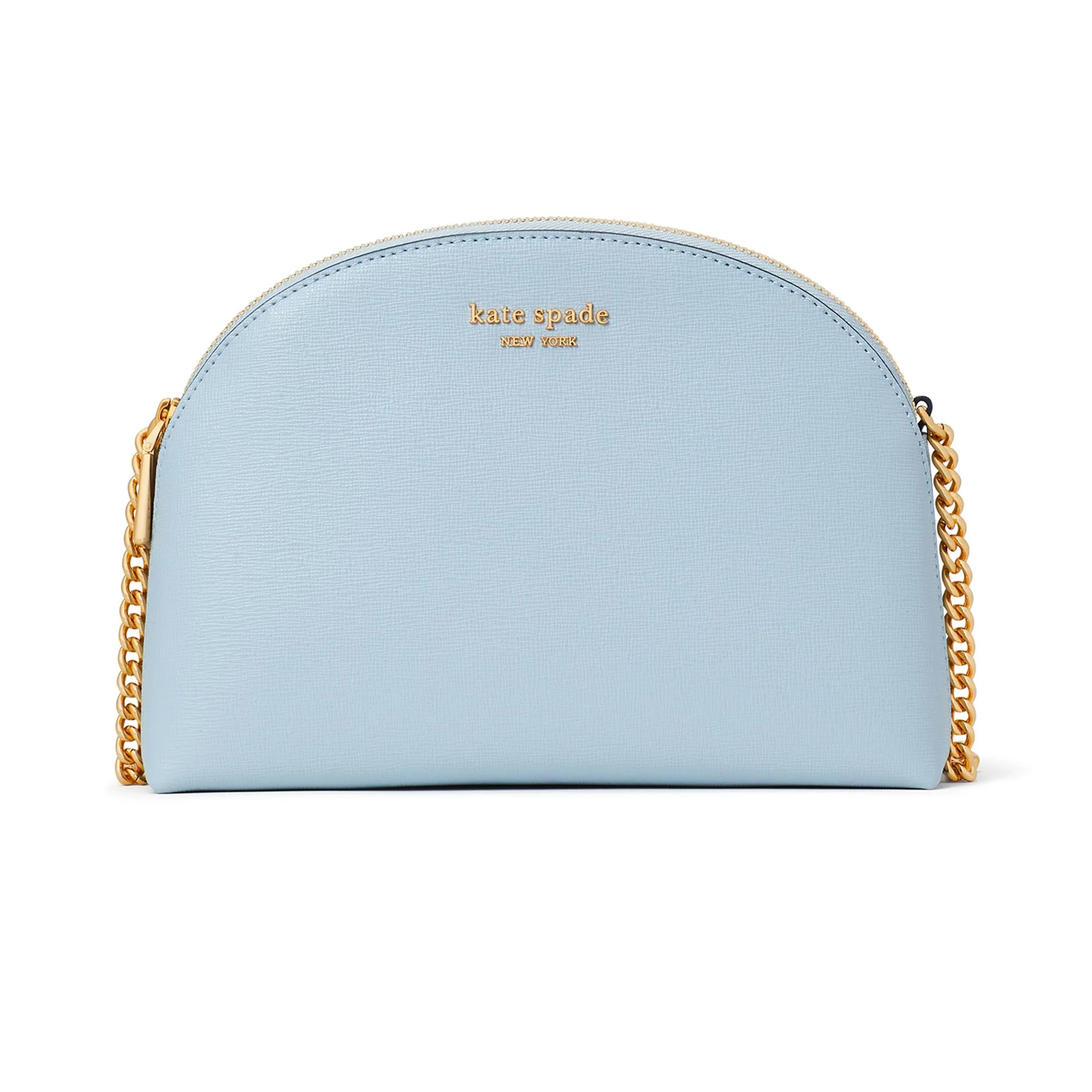 kate spade new york Morgan Double Zip Dome Crossbody - Harmony Blue
