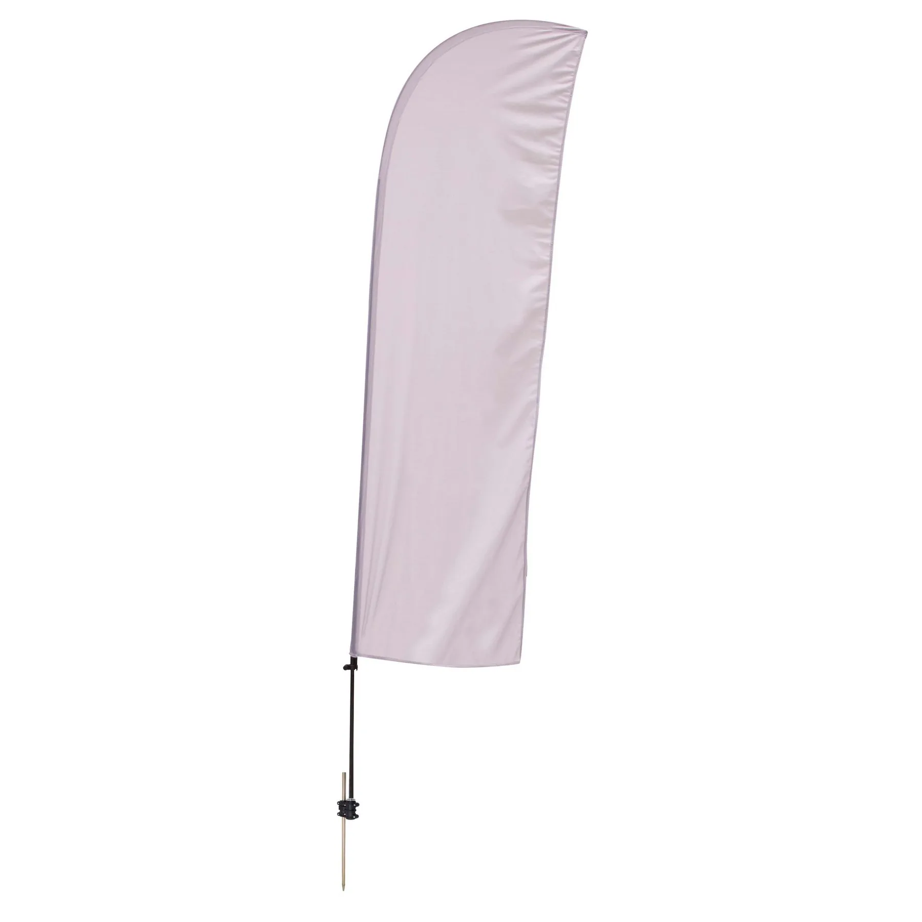 10.5' Value Blade Sail Sign Flag Kit Single-Sided Spike Base view 2