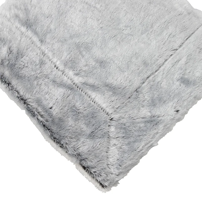 Charleston 50" x 60" Faux Fur Throw view 2