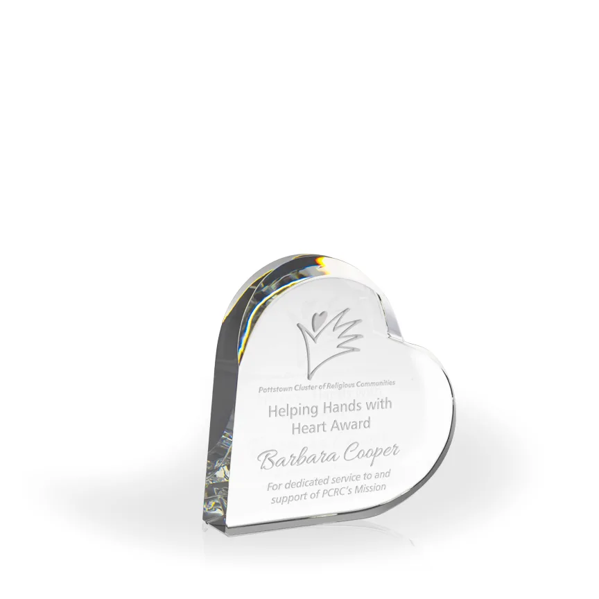 Heartstring Crystal Award