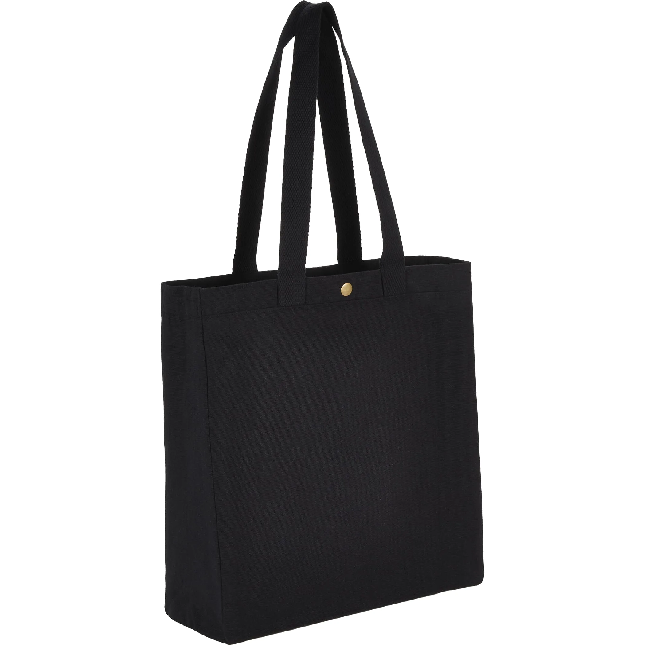 Repose 10oz Recycled Cotton Box Tote w/Snap view 2
