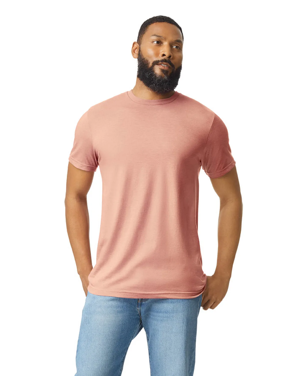 Gildan Adult Softstyle CVC T-Shirt view 4