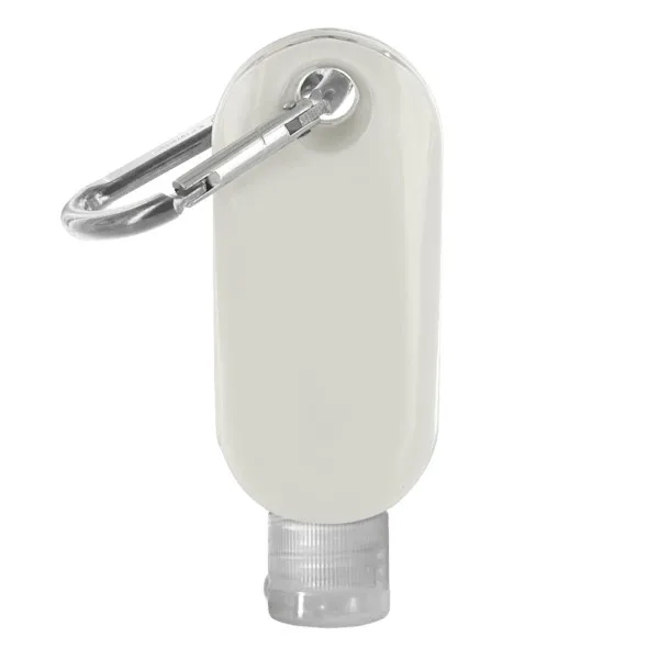 1.9 oz. SPF 30 Sunscreen in Clear Bottle with Carabiner view 3