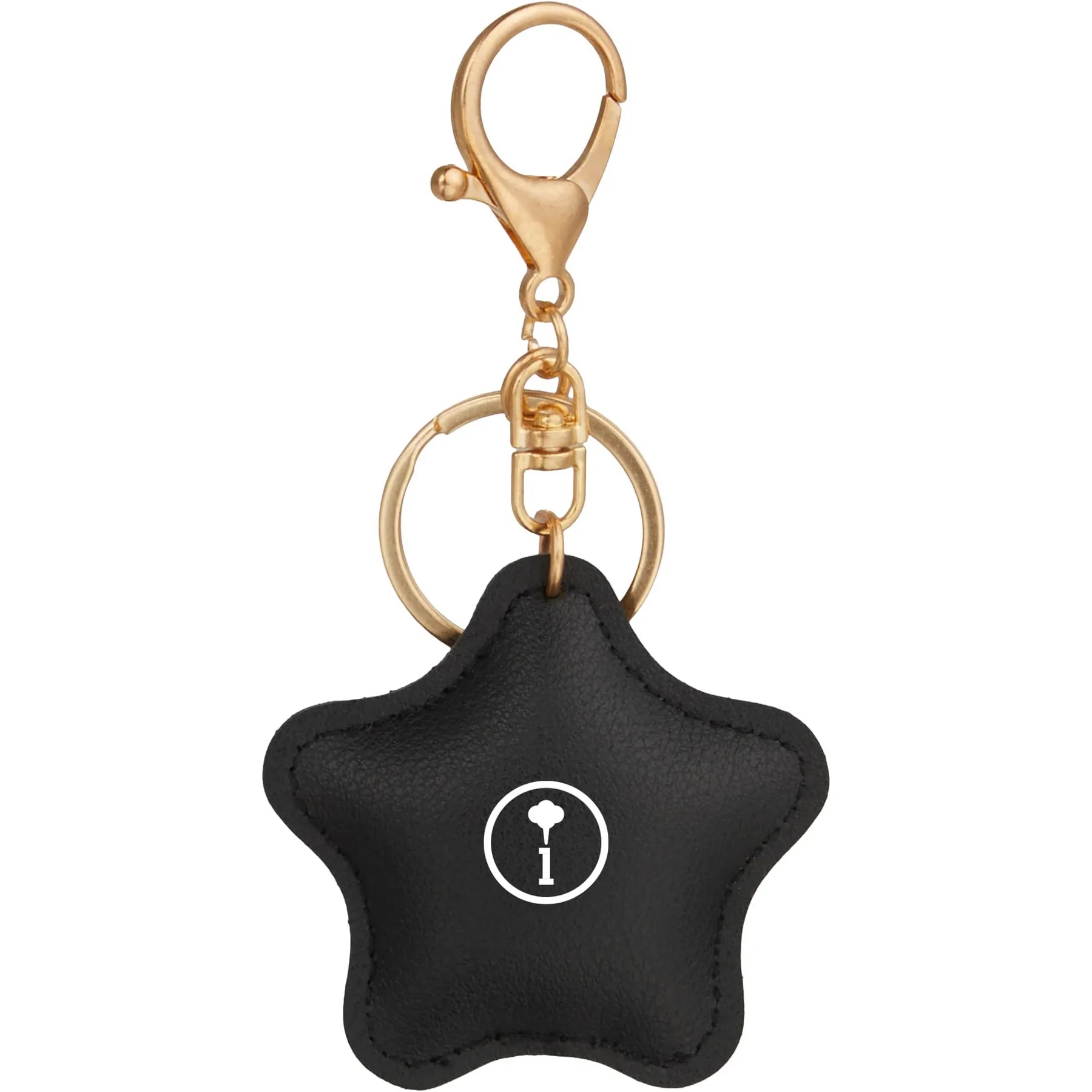 Star Leather Keychain