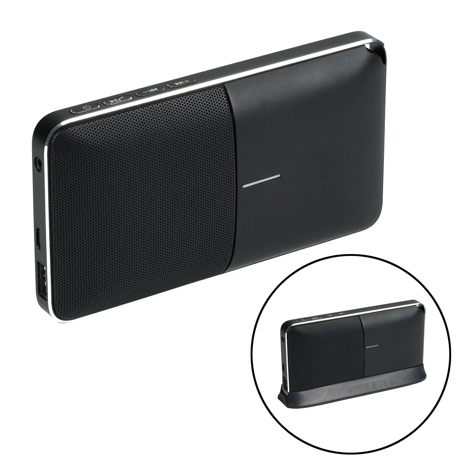 Fusion Power Bank and Wireless Speaker view 2