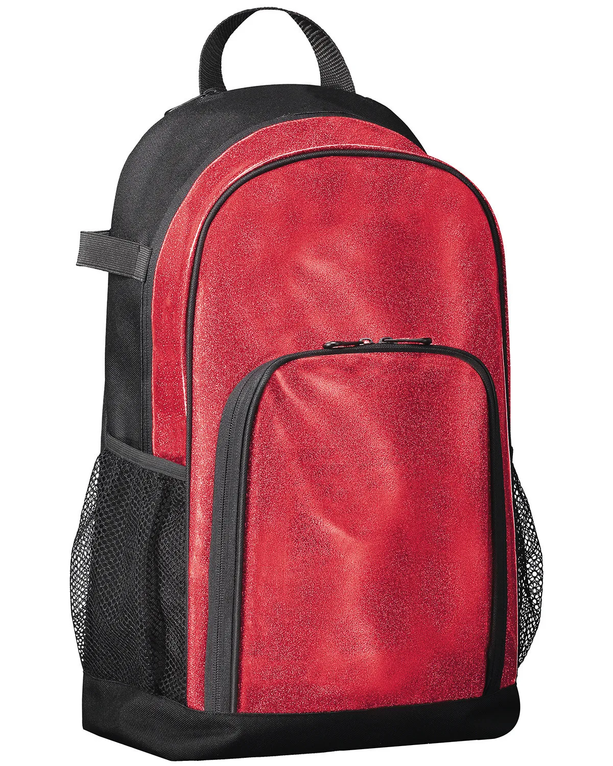Red Glitter/ Blk