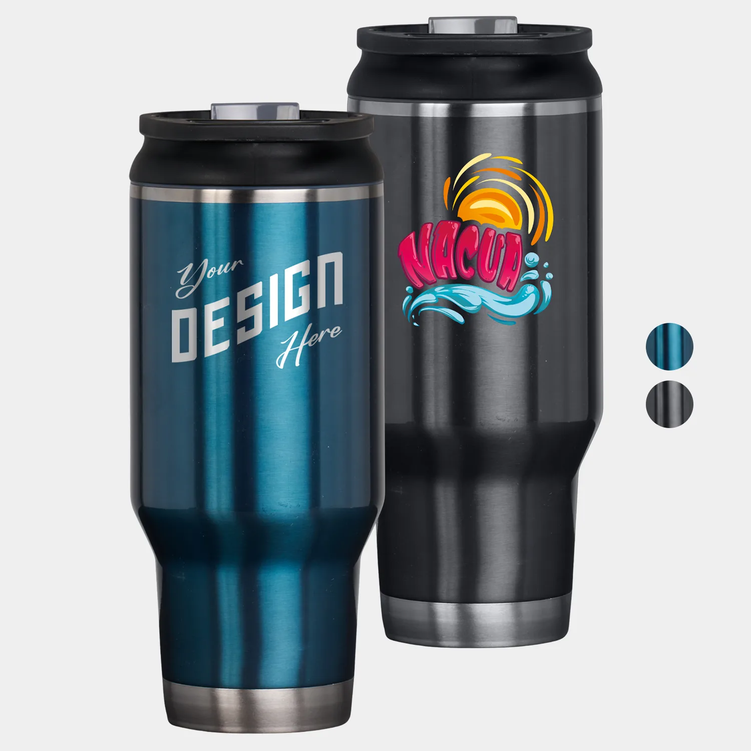 Igloo 32 oz Stainless Steel Travel Mug with Flip n' Sip Lid