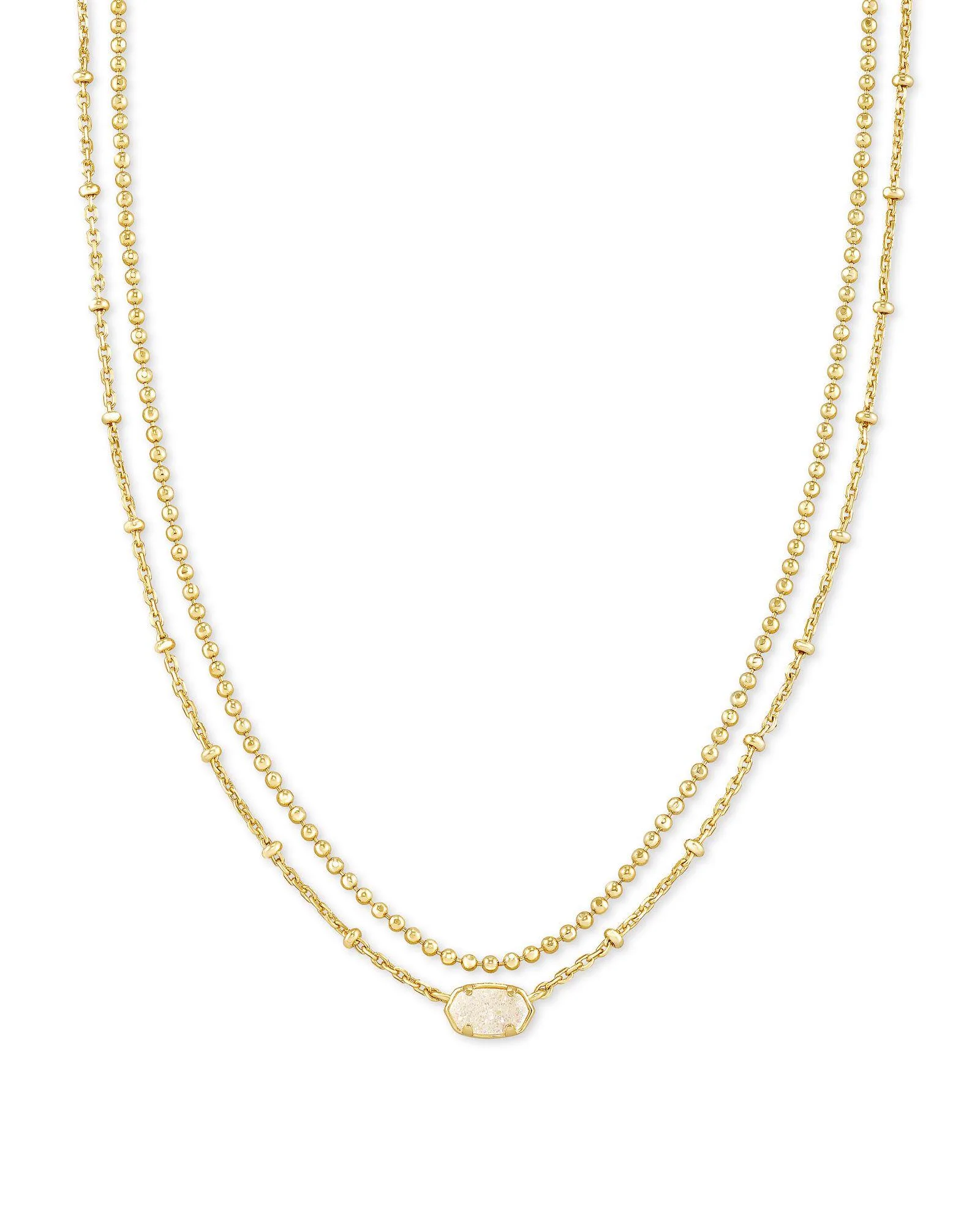 Kendra Scott Emilie Multi Strand Necklace Gold