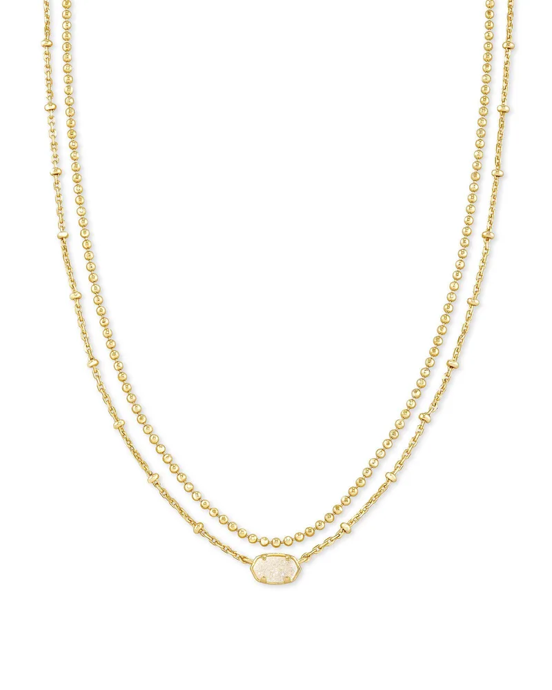 Kendra Scott Emilie Multi Strand Necklace Gold