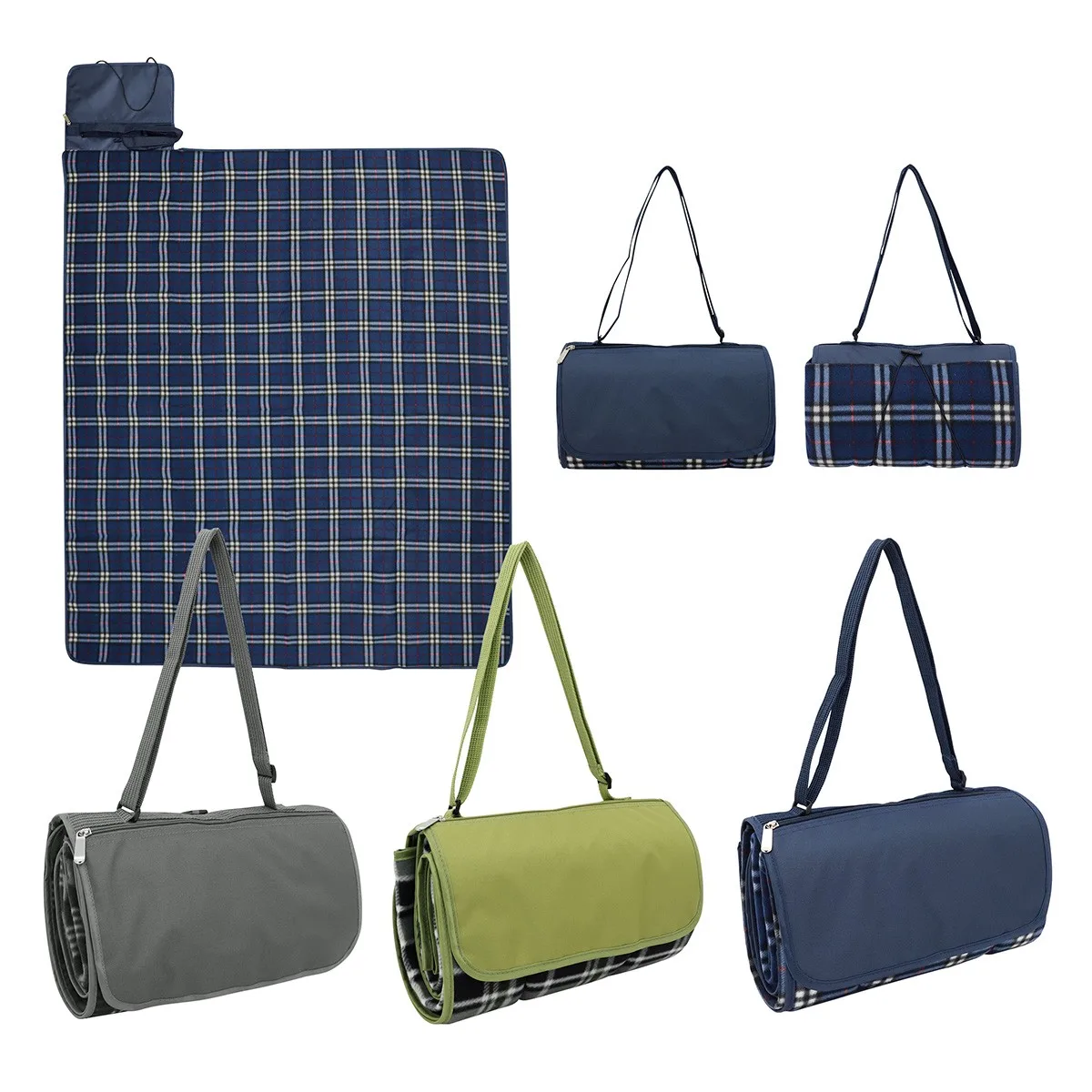 Premium Barrel Fleece Picnic Blanket view 2