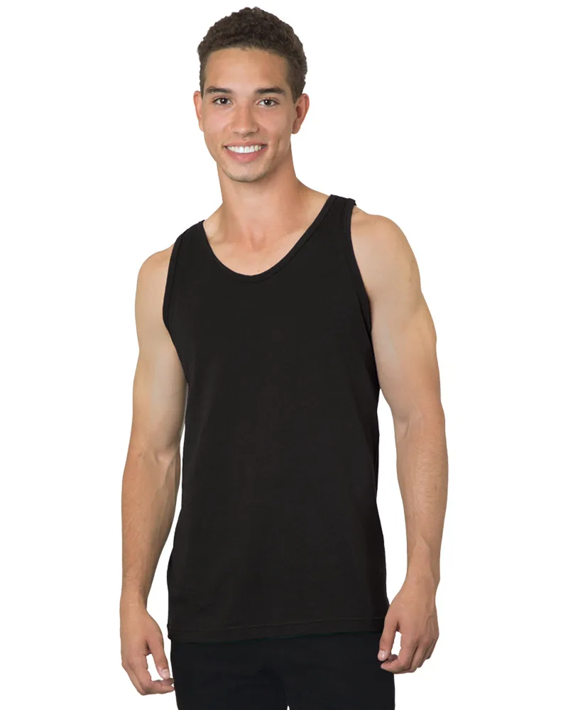 BAYSIDE Men's USA Made Tank Top view 2
