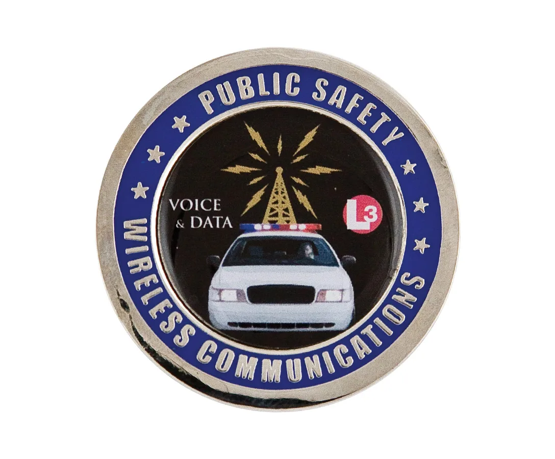 1.75" Brass Challenge Coin w/Nickel Plating