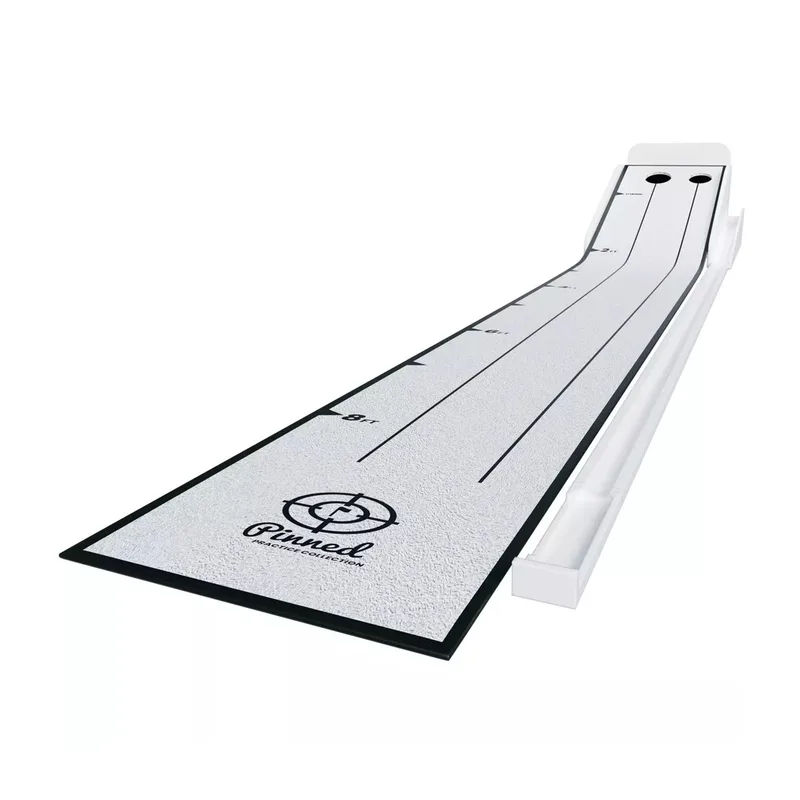 Pinned Golf The Roller Putting Mat - White