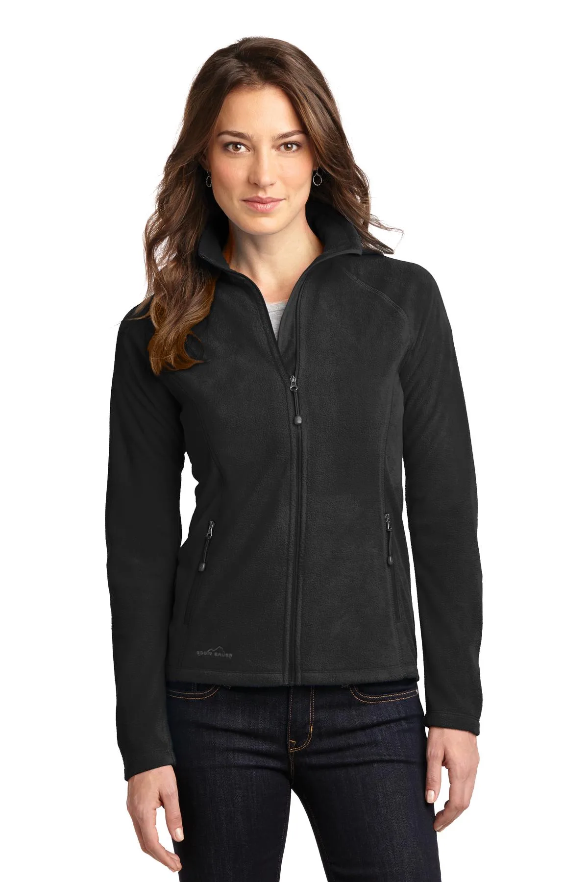 Eddie Bauer® Women's Full-Zip Microfleece Jacket. view 2