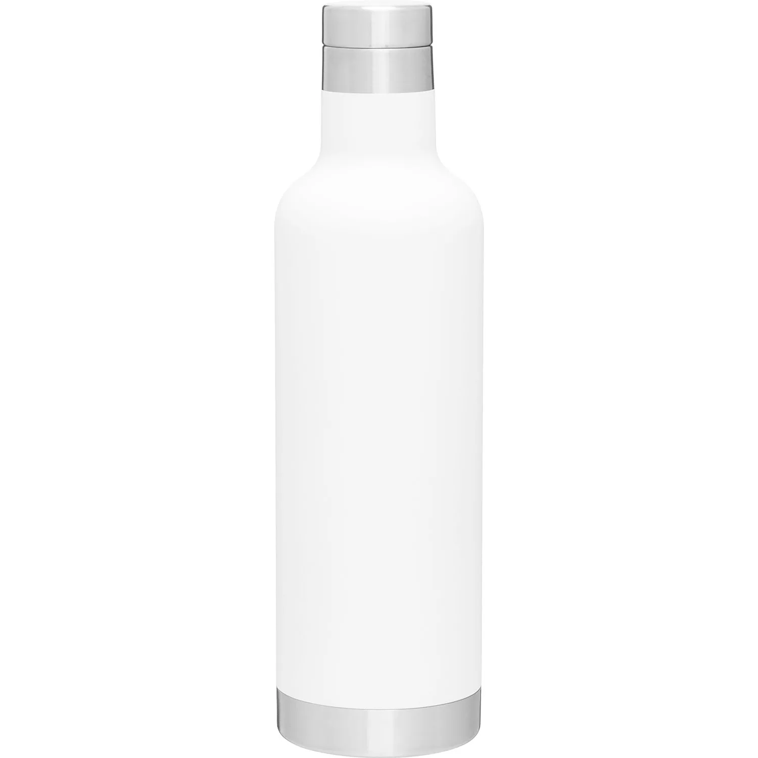 25 oz h2go Noir Water Bottle (Matte White) view 2