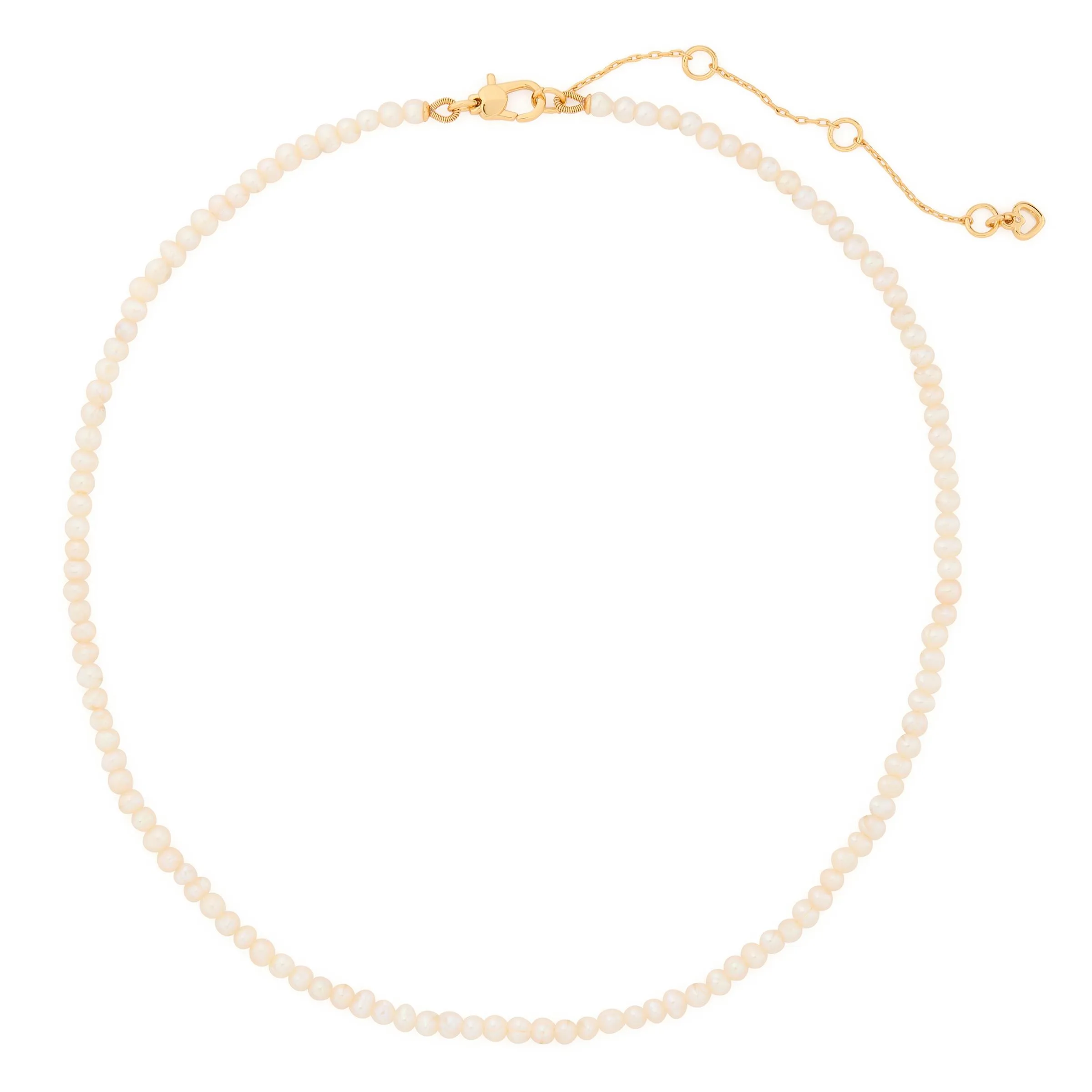 kate spade new york One In A Million Pearl Necklace - Cream/Gold