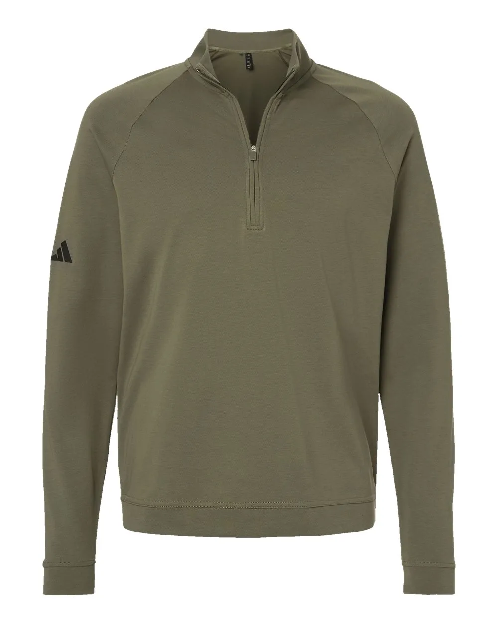 Adidas® Men's Club Quarter-Zip Pullover Sweater view 4