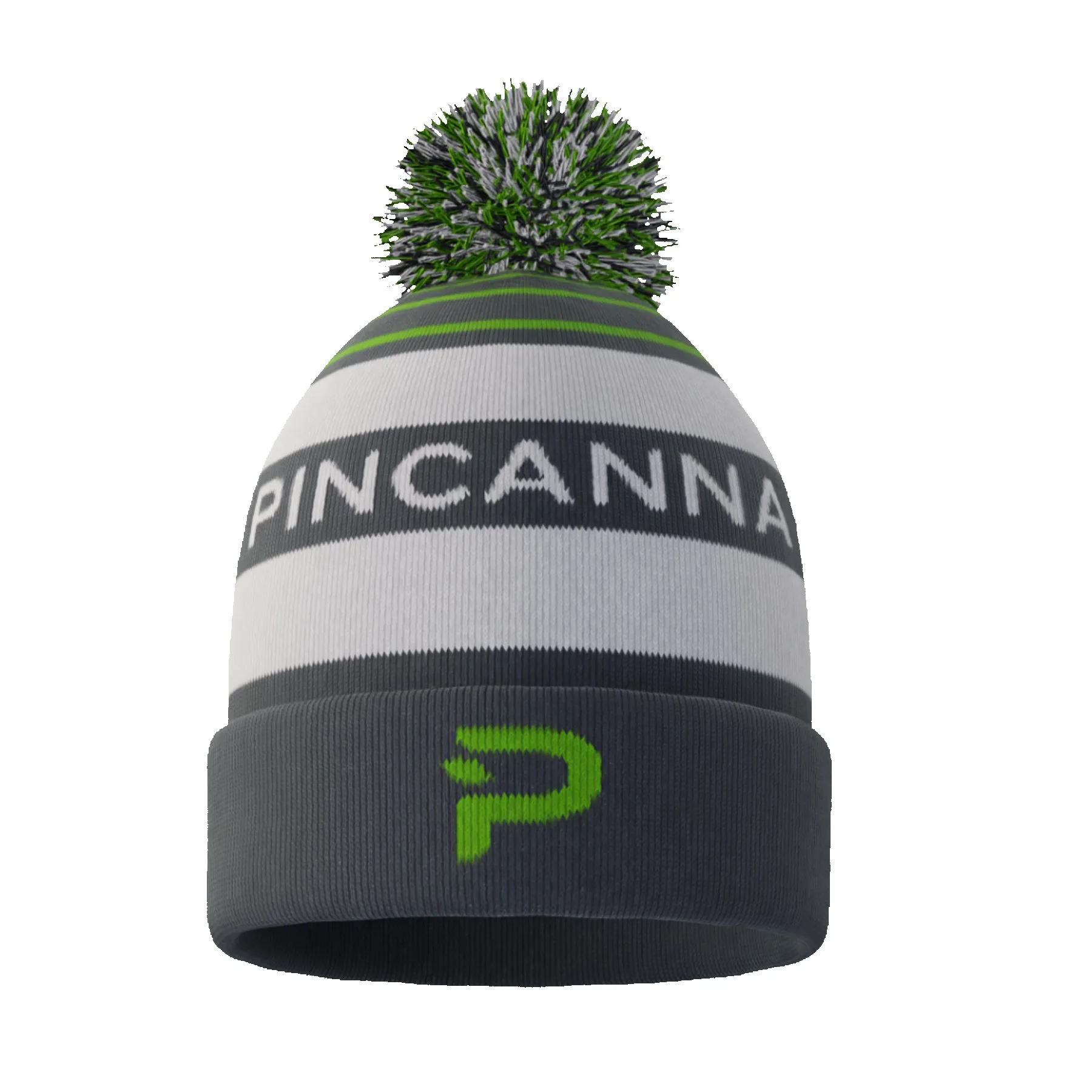 Beanie w/ Pom HD Knit view 2