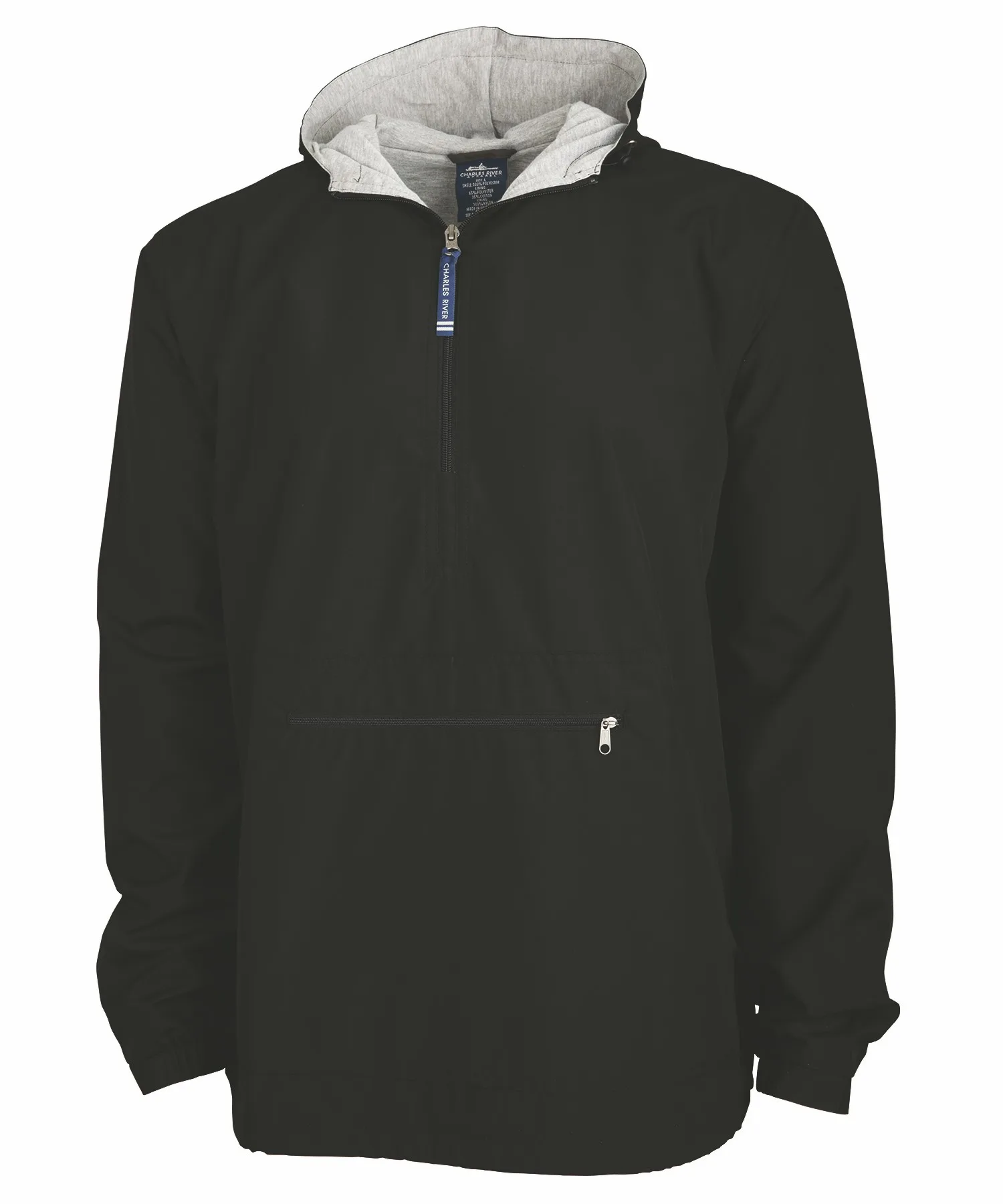 Black Blank Front