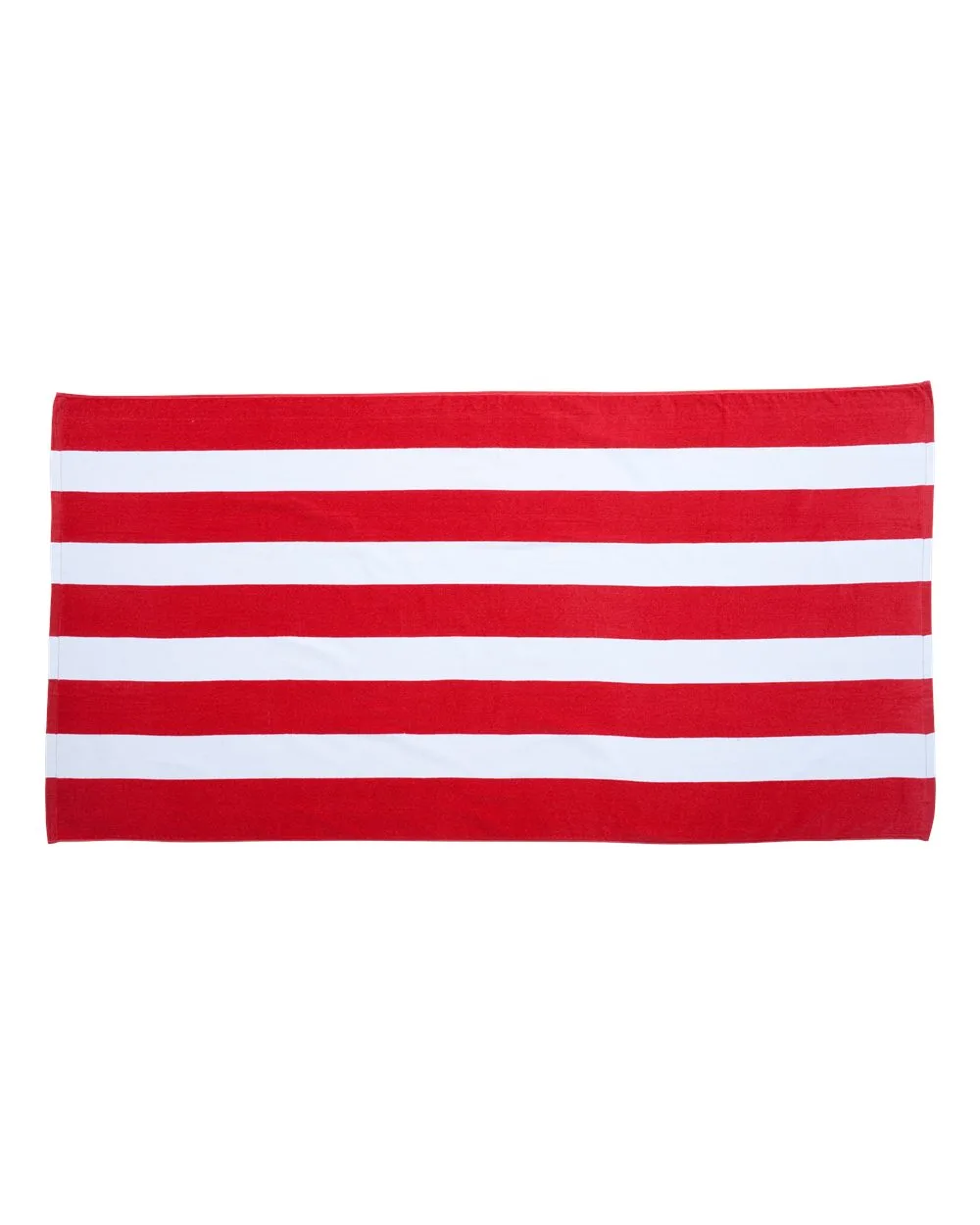Carmel Towel Company Cabana Stripe Velour Beach Towel