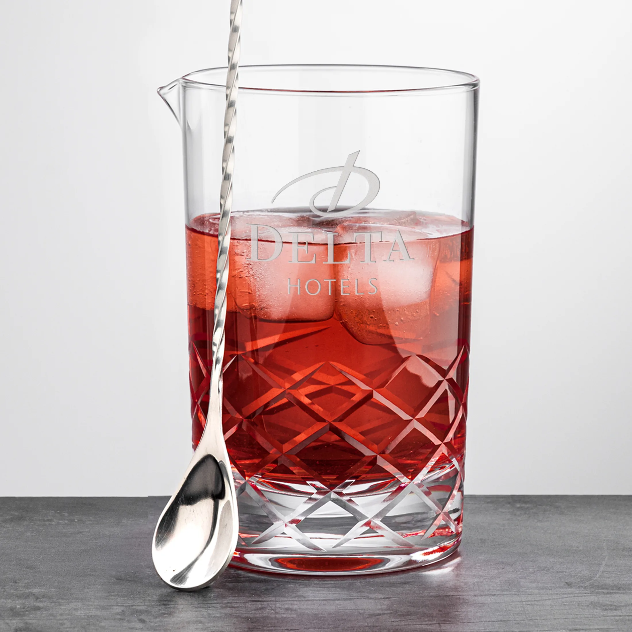 Mixing Glass w/Spoon, 24 oz