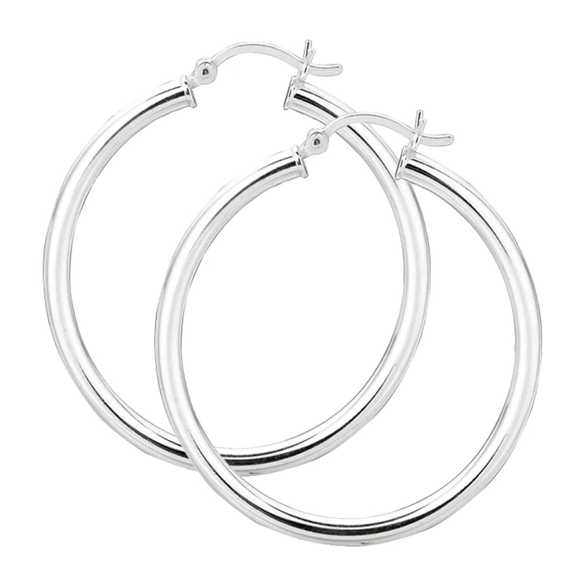 Jilco Inc Hoop Earrings - 40mm
