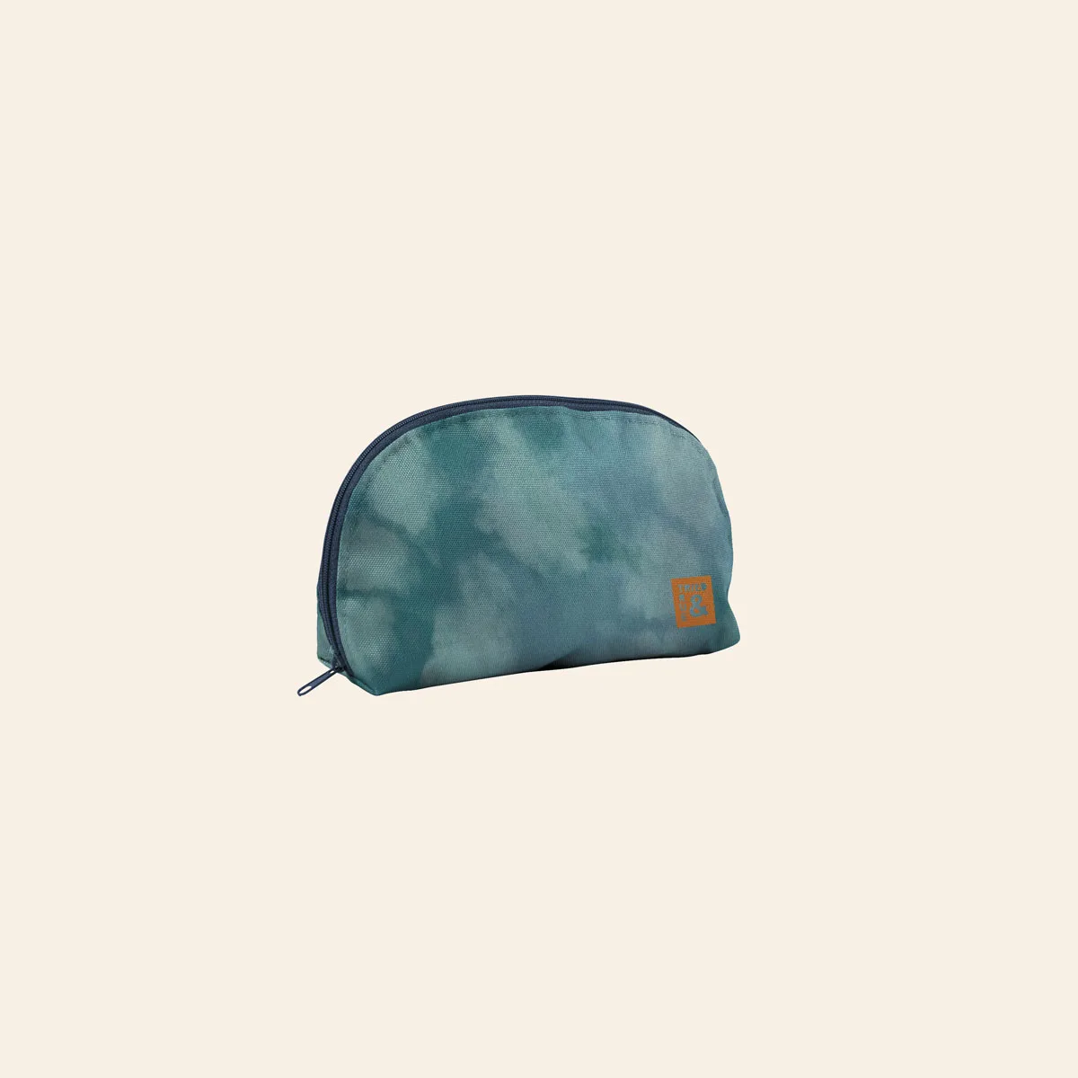 Blue Tie Dye Logo Angle