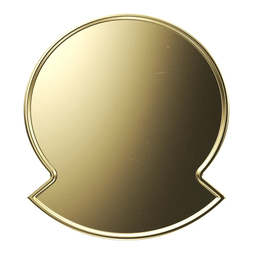 Express Round Lapel Pin w/ Bar w/ Standard Magnet Back (1-3/8" x 1-1/4") view 2