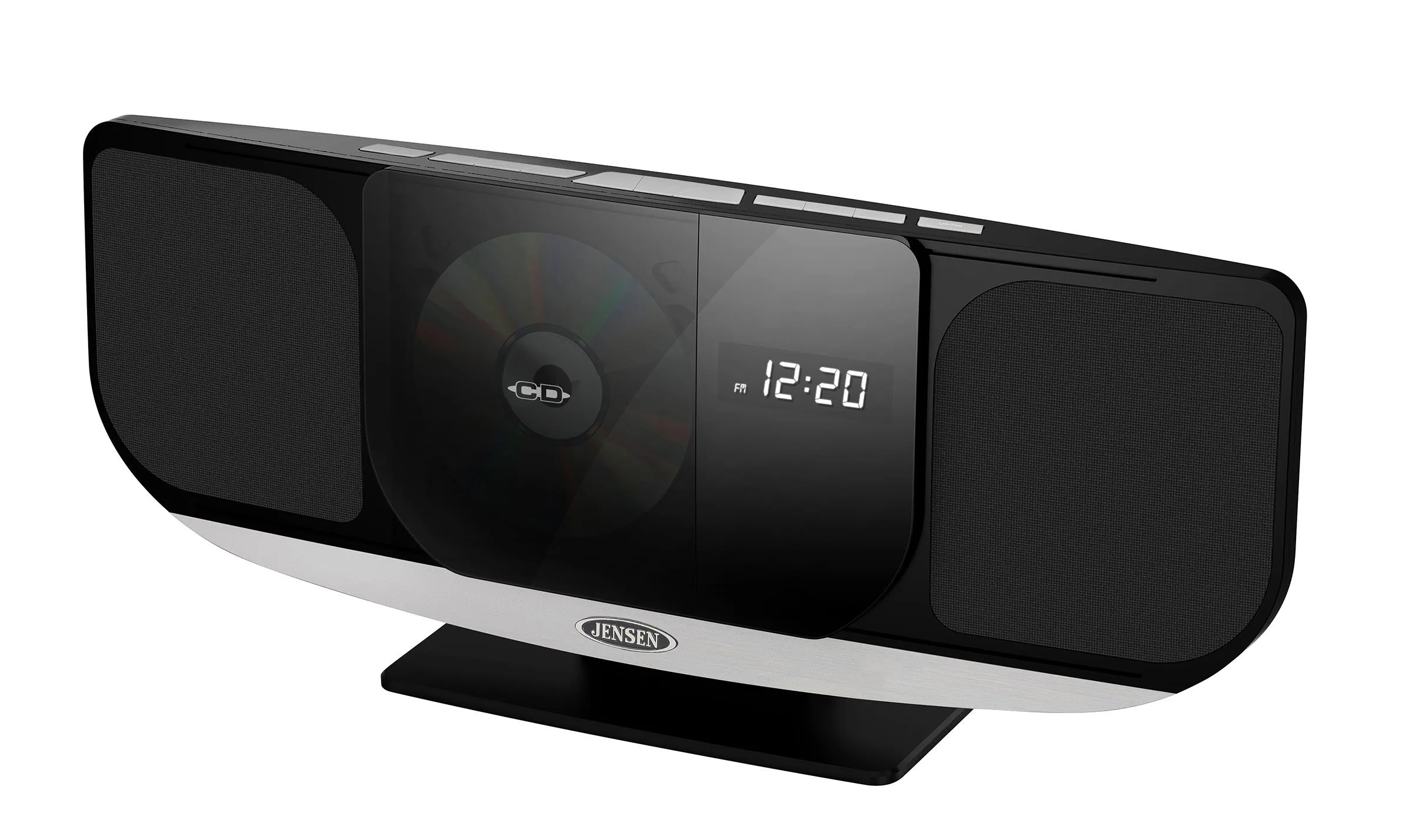 Jensen Audio Wall Mountable Bluetooth Music System w/Mp3 Cd Player