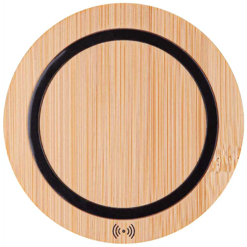 Lex Bamboo Wireless Speaker w/Phone Charger view 2