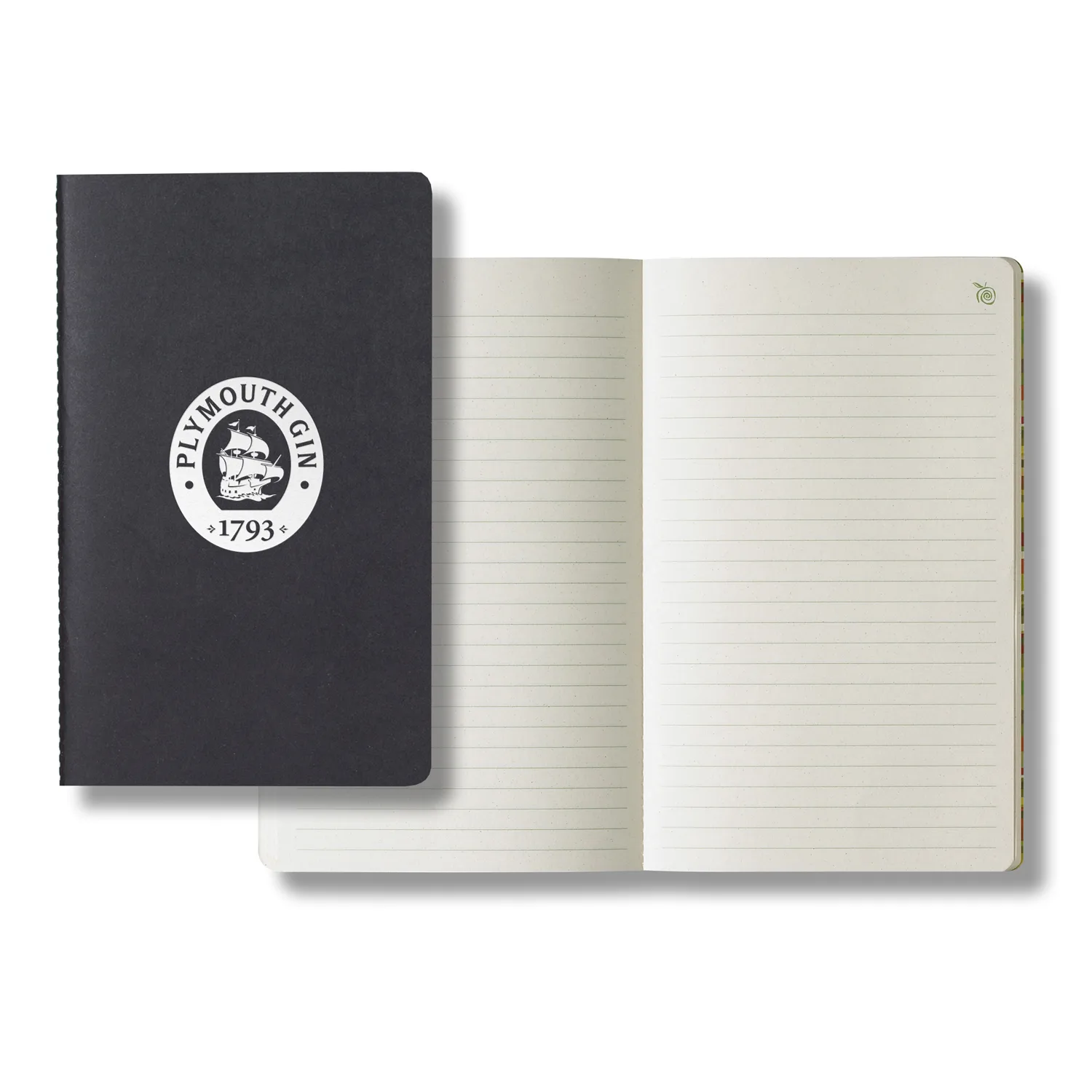 ApPeel Medio Lined Saddle Stitched Apple Page Journal view 5